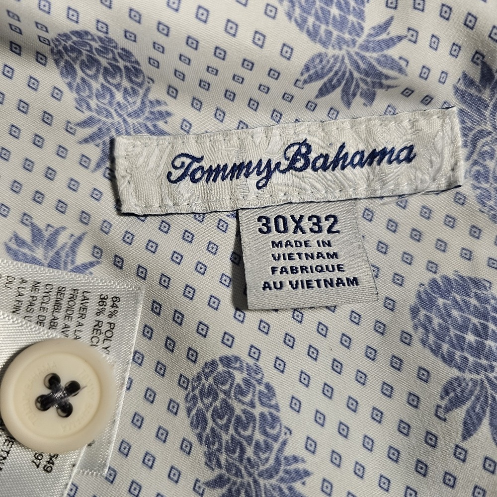 Tommy Bahama Men's 30x32 Beige Performance Golf Chino Pants Flat Front - Picture 7 of 8